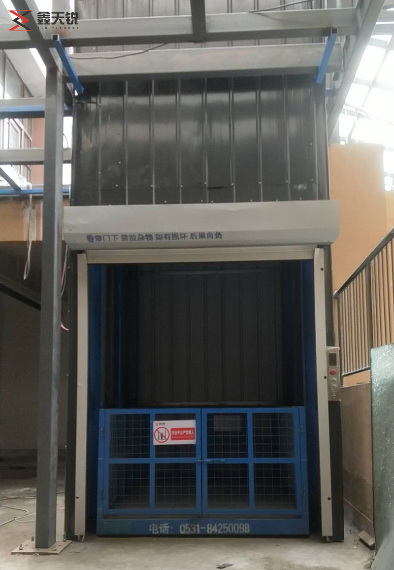 枣庄双轨双缸液压货梯